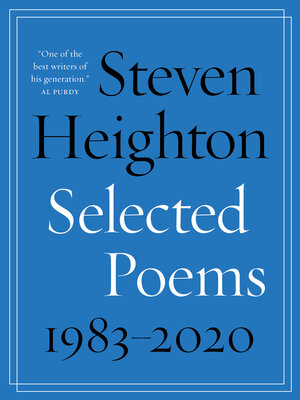 cover image of Selected Poems 1983–2020